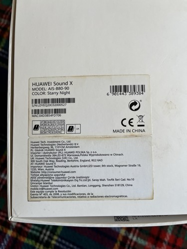 Huawei sound devialet - sound, x